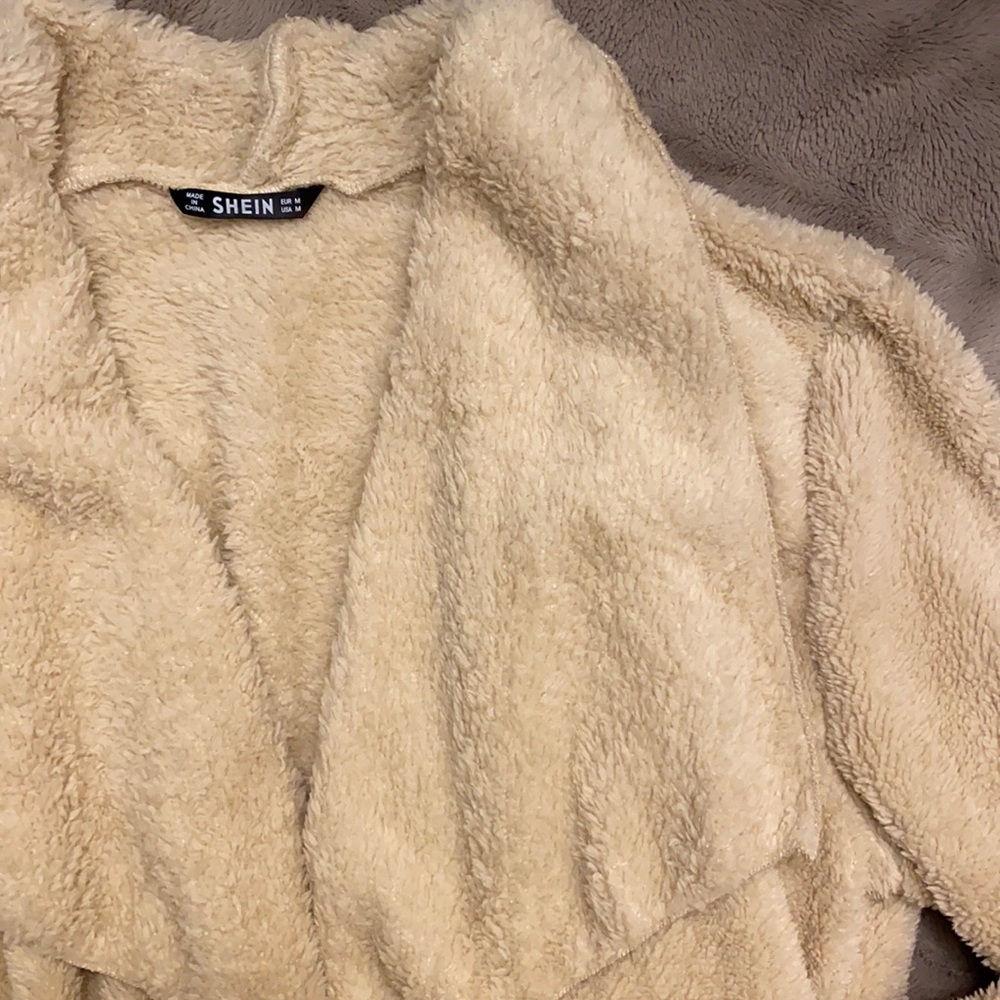 NWOT SHEIN teddy cardigan